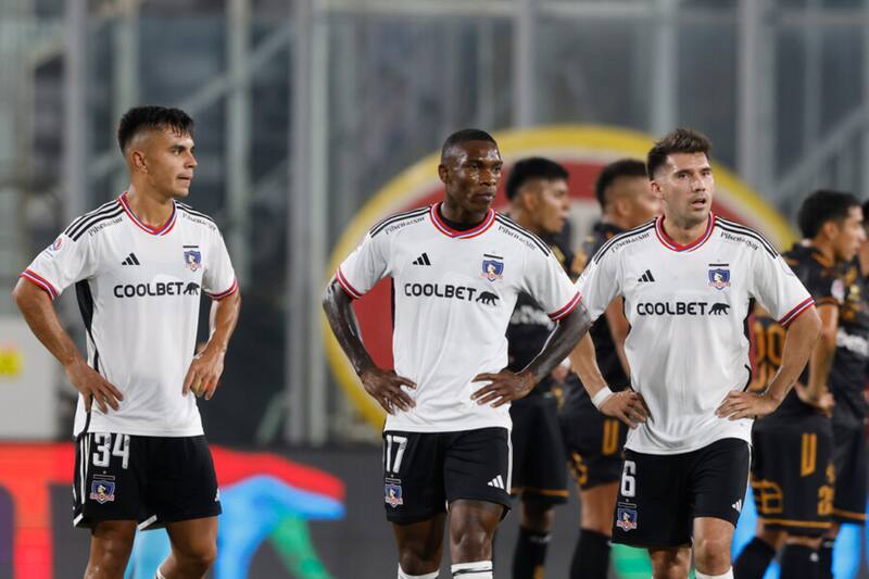 Vicente Pizarro, Fabián Castillo y César Fuentes en derrota ante Coquimbo. Foto: Aton