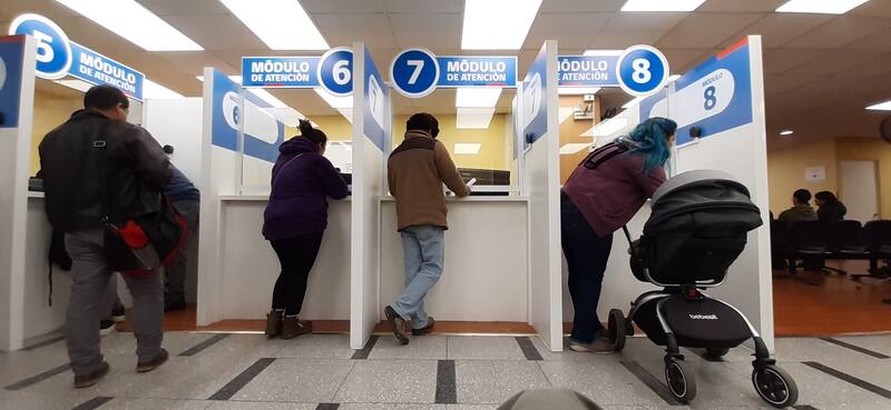 Evitar las filas haciendo el trámite online. Créditos: ATON.