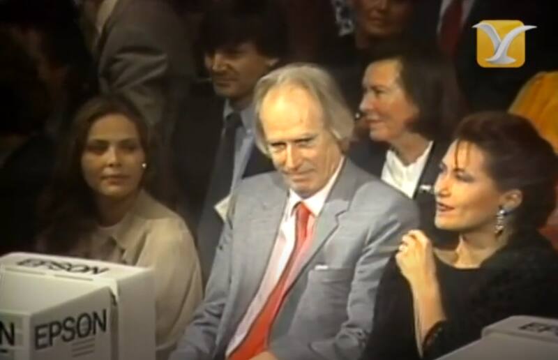 El conocido como "quinto Beatle" fue parte del jurado del Festival de Viña del Mar.