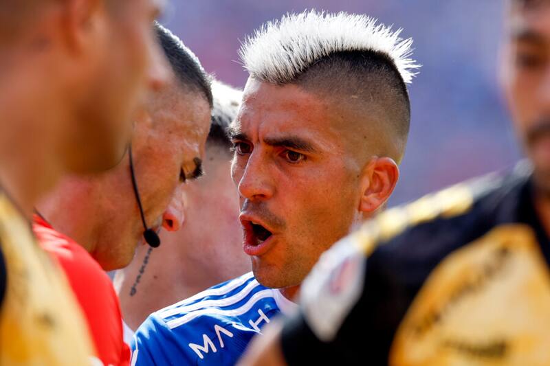 Leandro Fernández fue sustituido en el minuto 75 y cuando la U estaba arriba en el marcador. Foto: Aton.