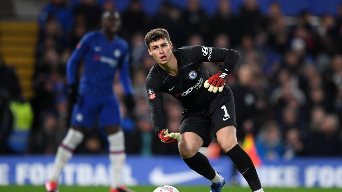 ¡Una muralla! Kepa Arrizabálaga se lució en el triunfo de Chelsea ante Liverpool