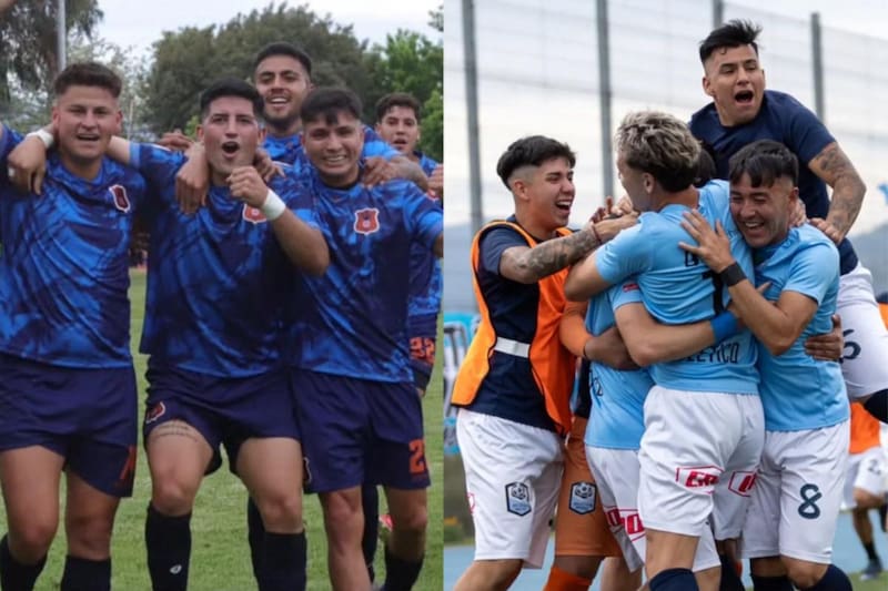 Estos dos equipos se medirán en la final de la Tercera B. Foto: Deportes Rancagua y Felipe Escobedo.