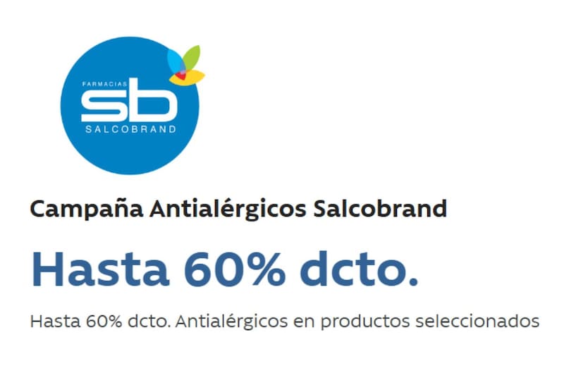 Pueden obtener hasta un 60% de descuento en antialérgicos.
Créditos: Caja Los Andes.