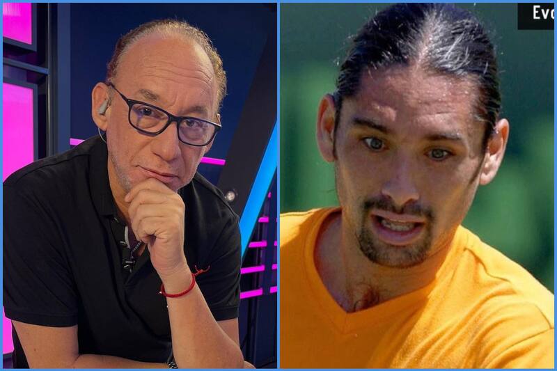 El periodista arremetió con todo contra el extenista.