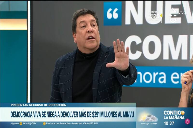 Julio César Rodríguez enojado con Manuel José Ossandón