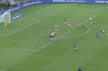 VIDEO | El desafortunado penal de Matías Sepúlveda que llevó la Recopa entre Flamengo y Lanús al tiempo extra