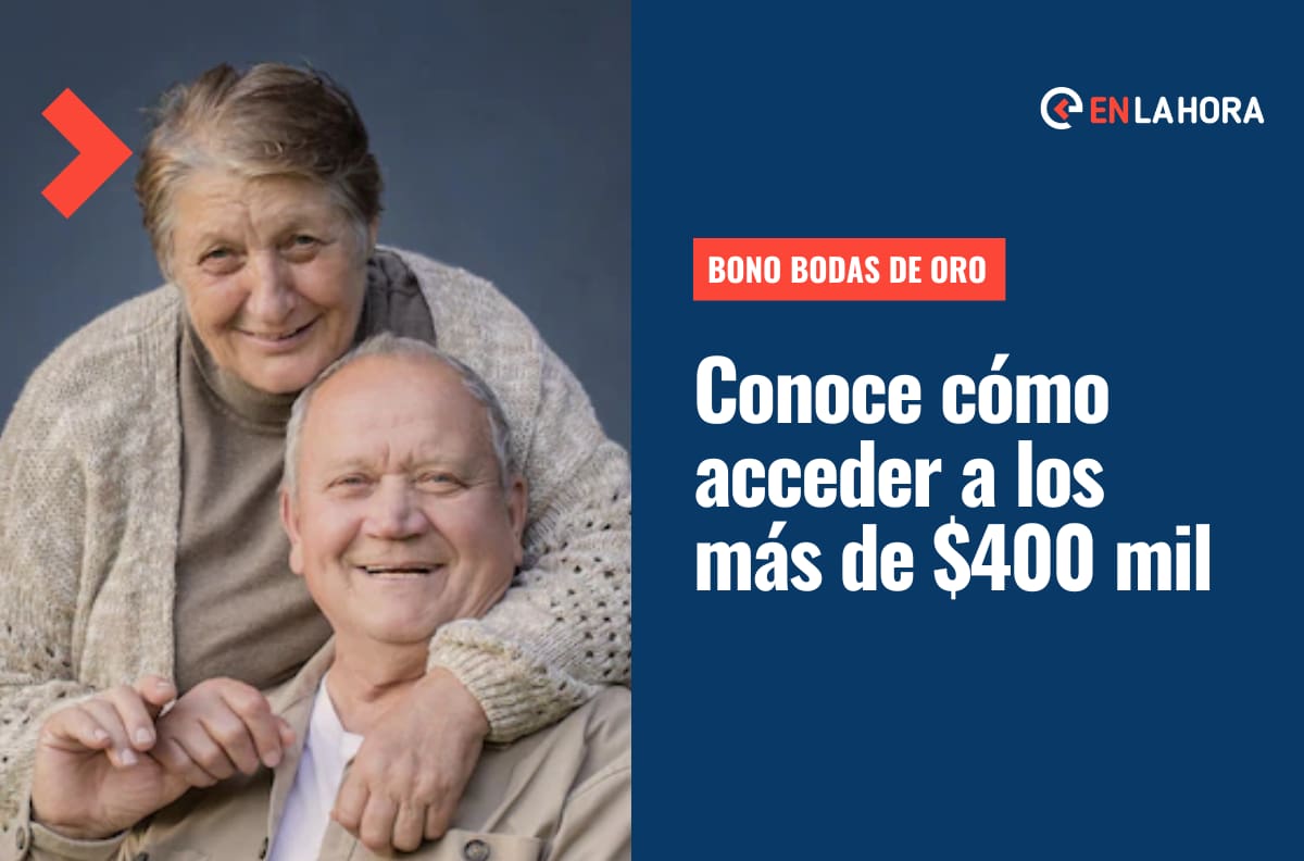 Bono Bodas de Oro: Conoce cómo postular al aporte que entrega más e $400 mil a los matrimonios por sus años casados