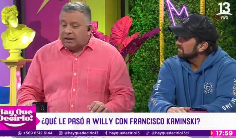 Willy Sabor y su desconocida rencilla con Francisco Kaminski.