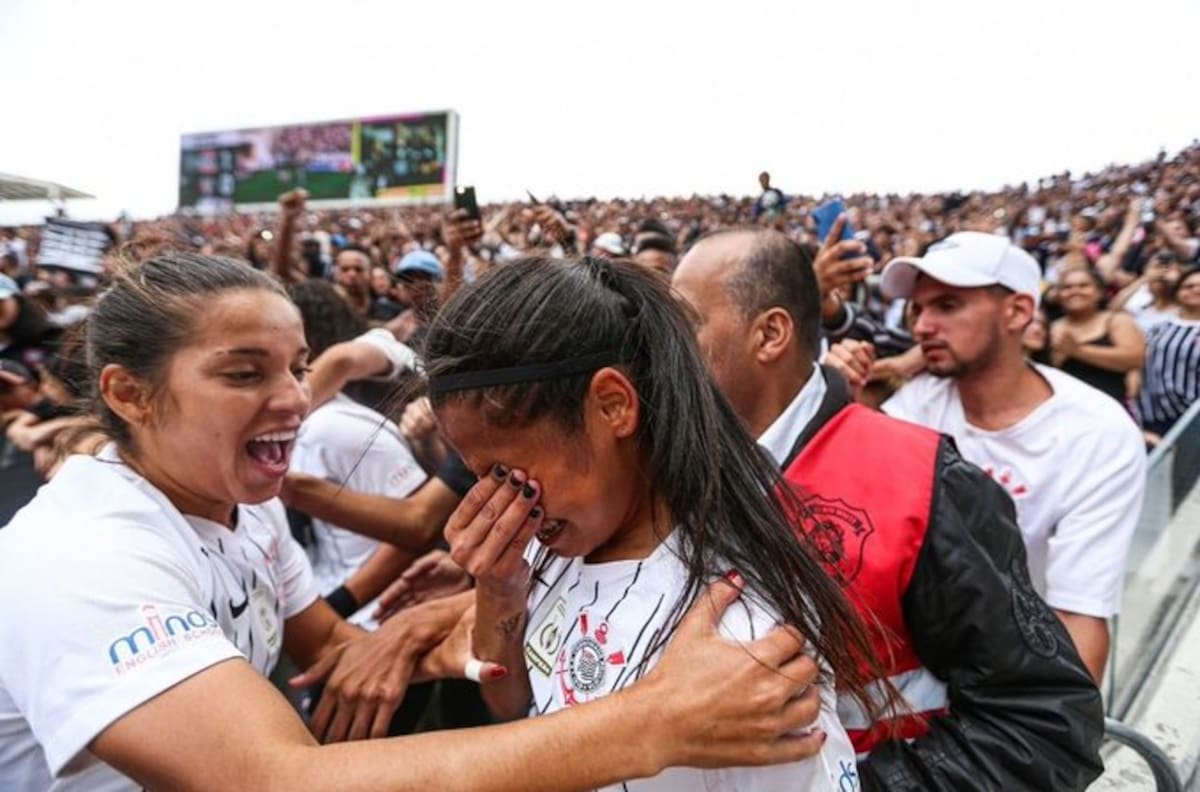 Corinthians femenino se consagró campeón del Torneo Paulista con récord de público