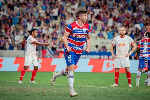 Podría ser compañero de Neymar: Benjamin Kuscevic está muy cerca de fichar en Santos Foto: @FortalezaEC.