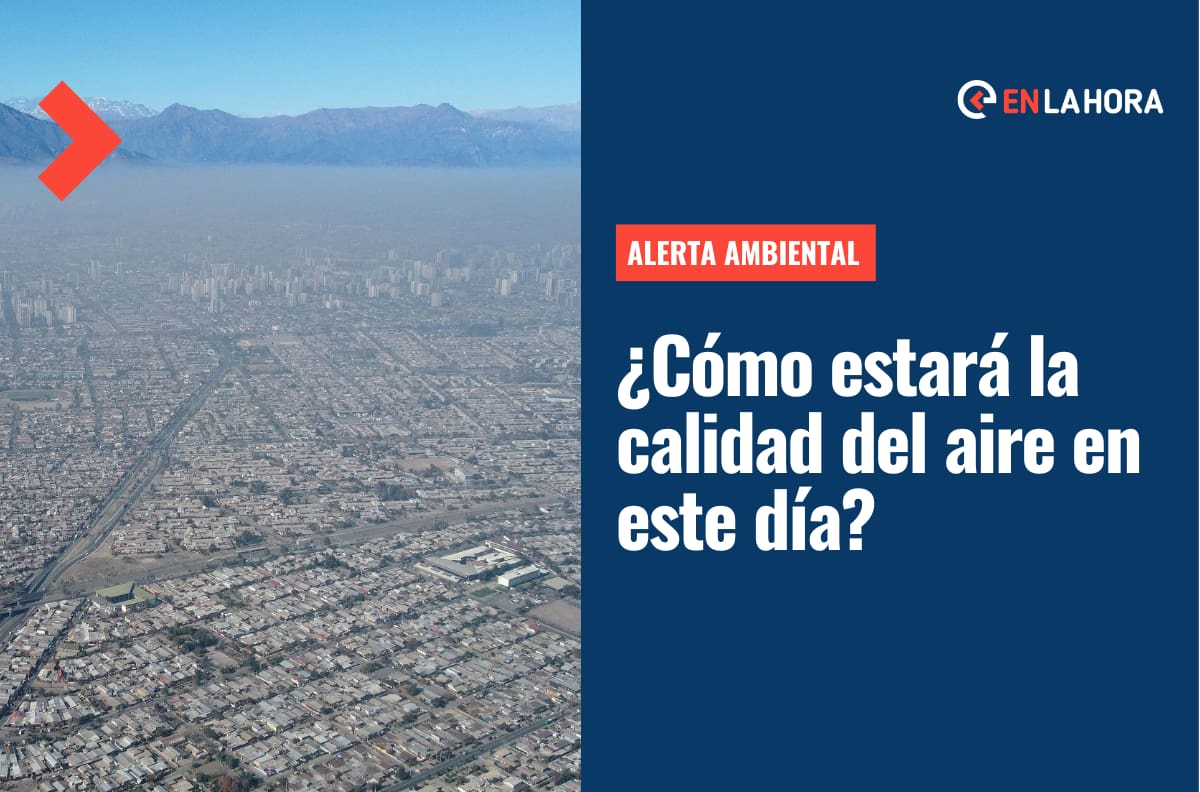 ¿Habrá Alerta Ambiental en la RM? | Revisa cómo estará el aire este martes 30 de agosto en Santiago
