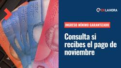 Subsidio Ingreso Mínimo Garantizado inició pagos de noviembre: Consulta si recibes hasta $60 mil