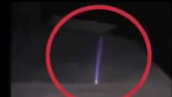 VIDEO I ¿Ataque galáctico? Inusuales rayos azules son captados por un avión en altura