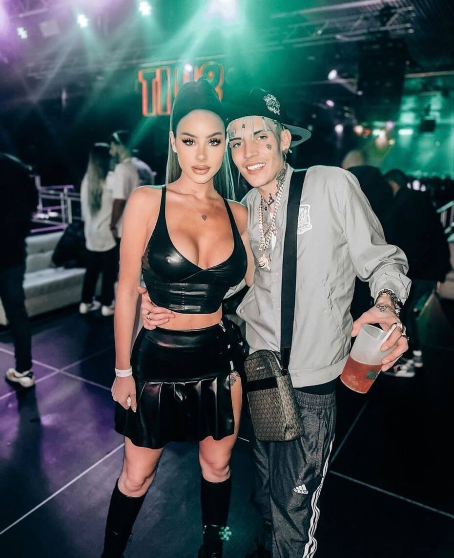 La postal que publicó la DJ en su cuenta de Instagram