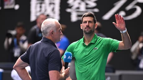 Novak Djokovic cruza a un periodista en el Australian Open: “Me parece un poco irrespetuoso”