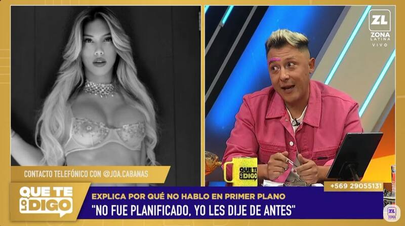 La modelo acusó a Primer Plano de no pago.