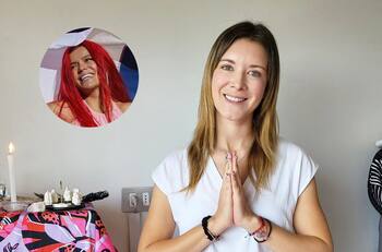 Video: Carla Jara fue la inesperada protagonista del concierto de Karol G