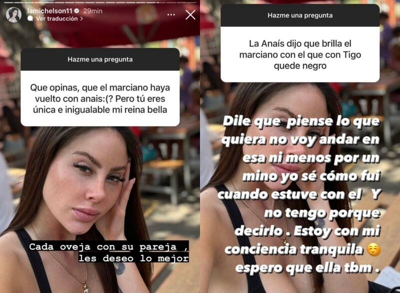 Las declaraciones de Ignacia Michelson.