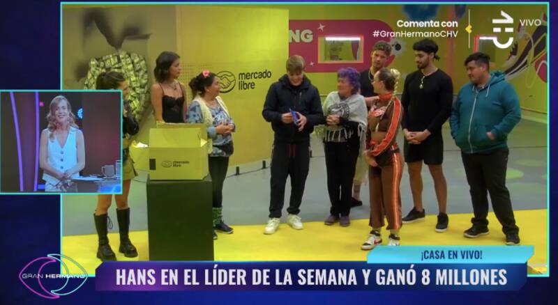 Hans Leonel Valdés es el nuevo líder de la semana. Foto: CHV.