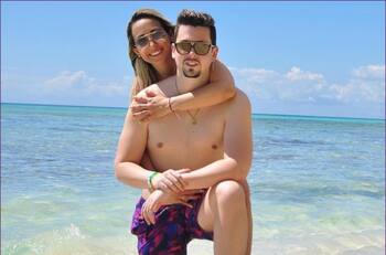 Tobogán de agua, show de fuego y música en vivo: Las vacaciones de Nano Calderón y Rebeca Naranjo en Jamaica