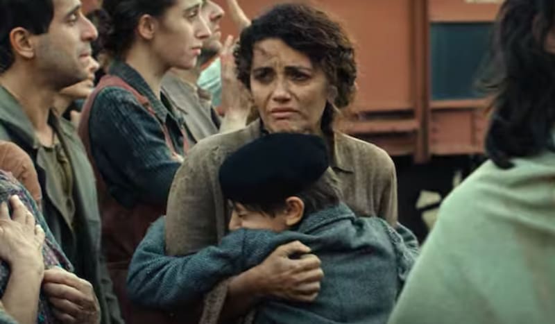 es una película italiana.