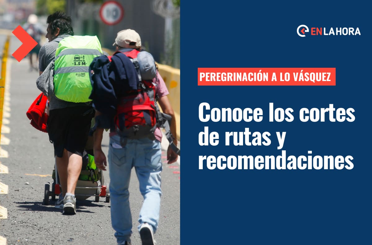 Peregrinación a Lo Vásquez: Conoce desde qué hora habrá cortes de tránsito en la Ruta 68 y recomendaciones