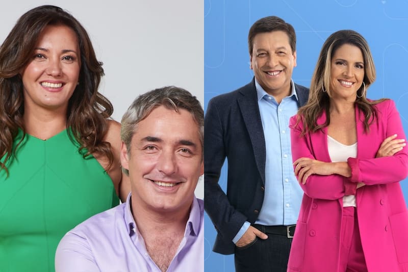 "Tu Día" y "Contigo en la Mañana" / Créditos: Canal 13 y CHV