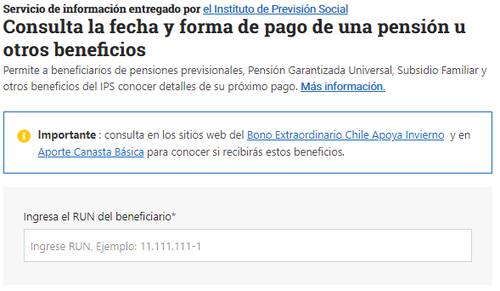 En "Mi Chile Atiende" las personas podrán conocer la fecha y forma de pago del Subsidio Único Familiar.