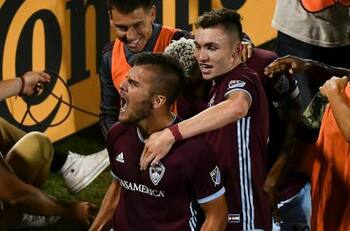 Diego Rubio le dio la victoria al Colorado Rapids con un golazo de fuera del área