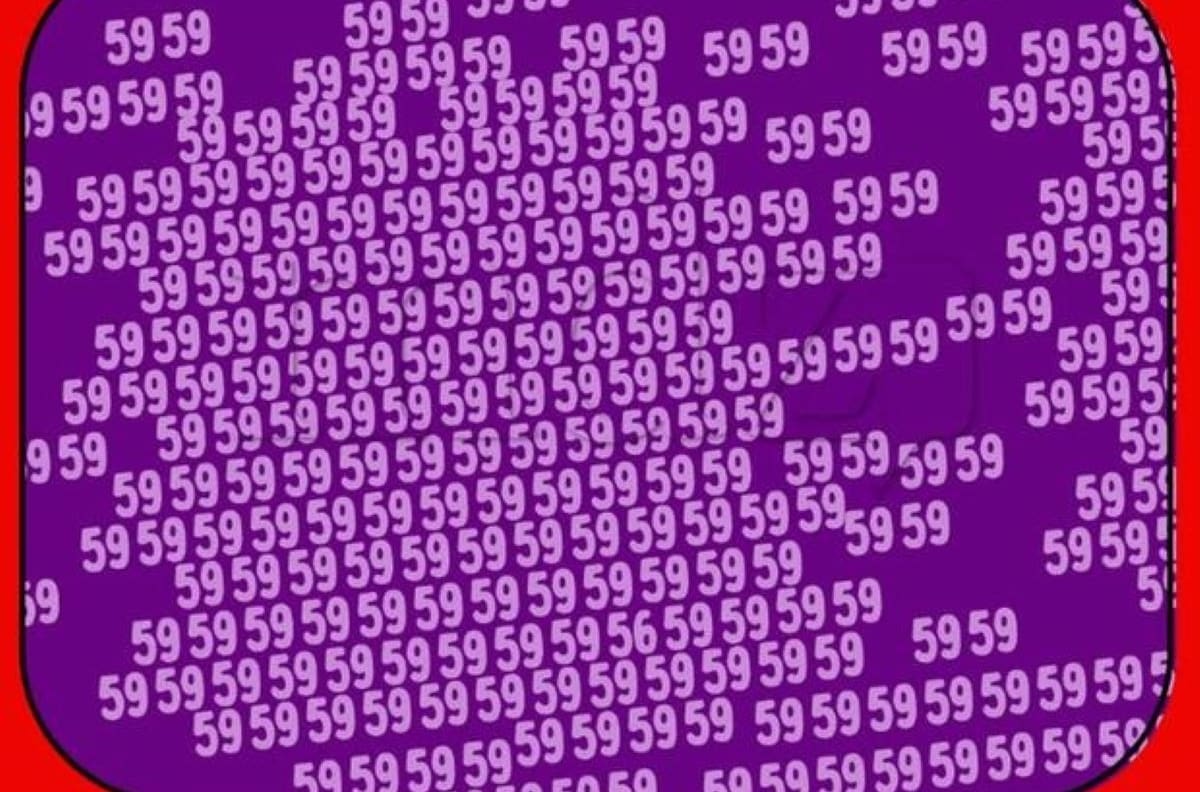 Acertijo visual: ¿Te atreves a encontrar el número 56 oculto en solo 30 segundos?