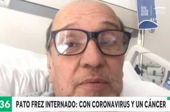 Pato Frez: "Asumo que estoy desahuaciado"