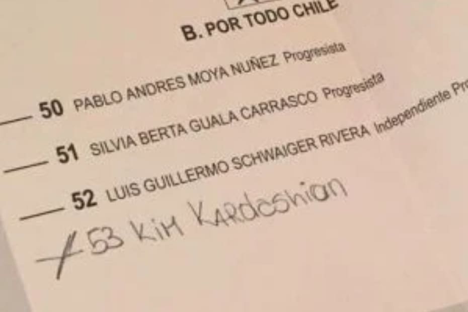 Algunos de los votos marcados más viralizados por internet durante estos últimos años.