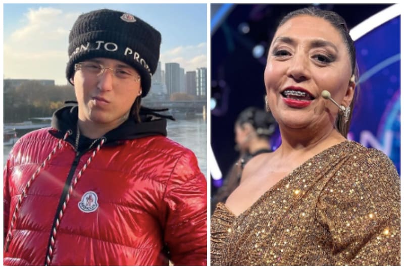 El cantante urbano envió un mensaje a la participante del reality de Chilevisión.