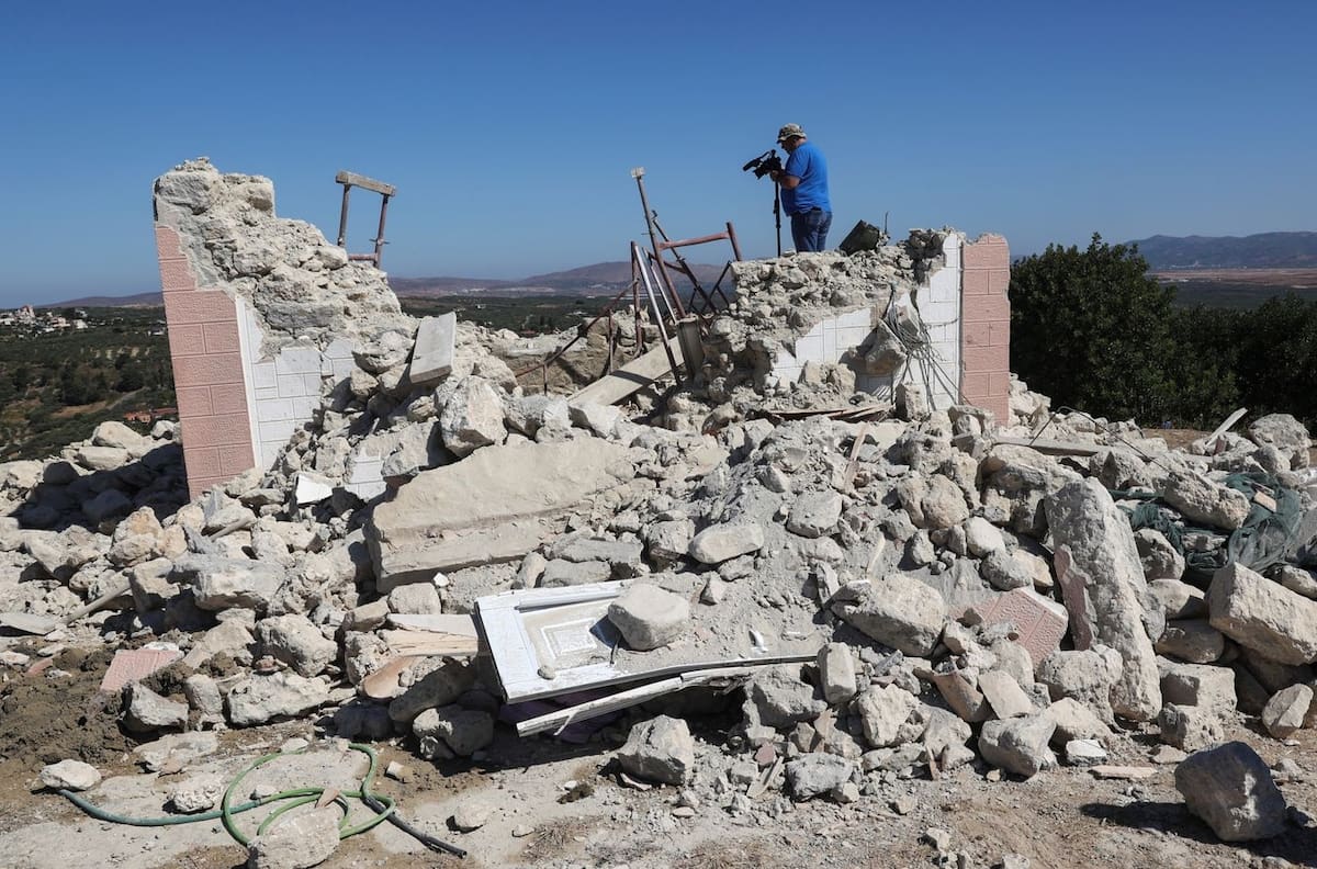 Terremoto en la isla de Creta dejó un fallecido y al menos 11 personas lesionadas
