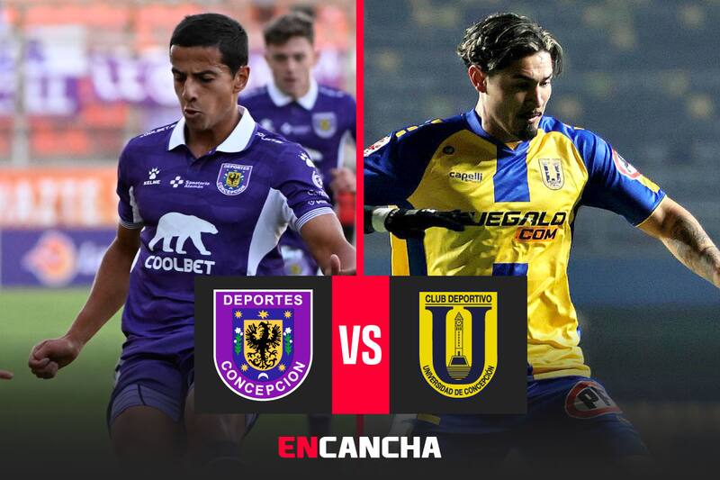 por la fecha 22 de la Primera B. Foto: Agencia Aton y Prensa Fútbol UdeC.