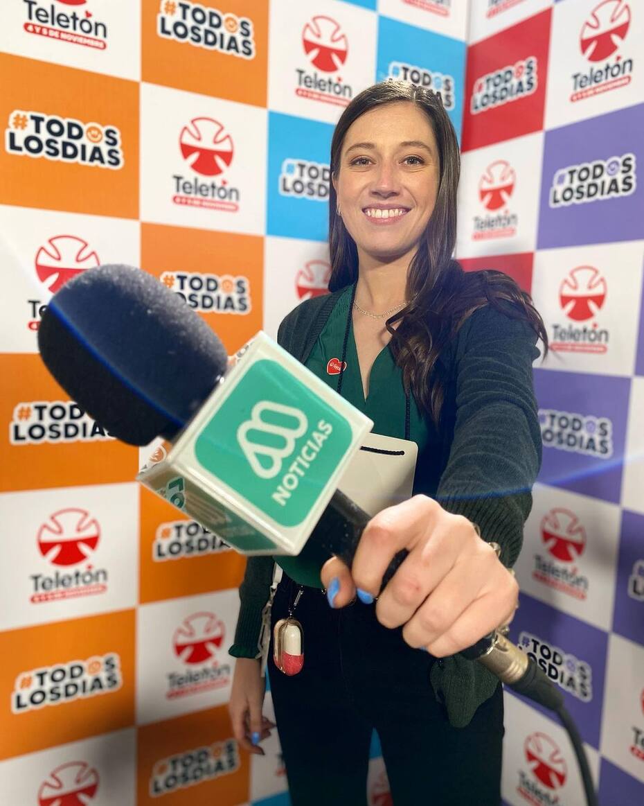 Darynka Marcic es periodista de Mega.