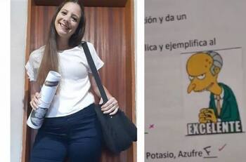 “Corrigiendo pruebas con memes para más placer”: Profesora la rompe en la red con sus geniales evaluaciones