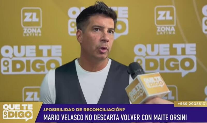 El animador recordó su romance con Maite Orsini. Créditos: Pantallazo Zona Latina