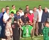 VIDEO | Un amor que no se olvida: Trasandino homenajeó en cancha a Iván Zamorano