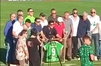 VIDEO | Un amor que no se olvida: Trasandino homenajeó en cancha a Iván Zamorano