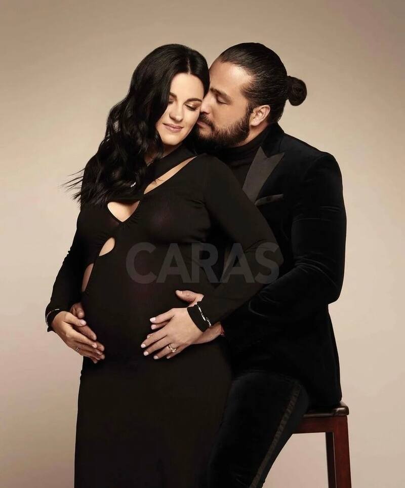 La pareja está esperando a una niña.