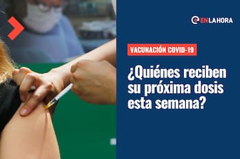 Calendario Covid -19: ¿Quiénes deben recibir su próxima dosis este lunes 23 de enero?
