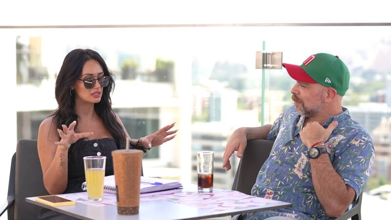 En el programa "Sin Editar" de Pamela Díaz.