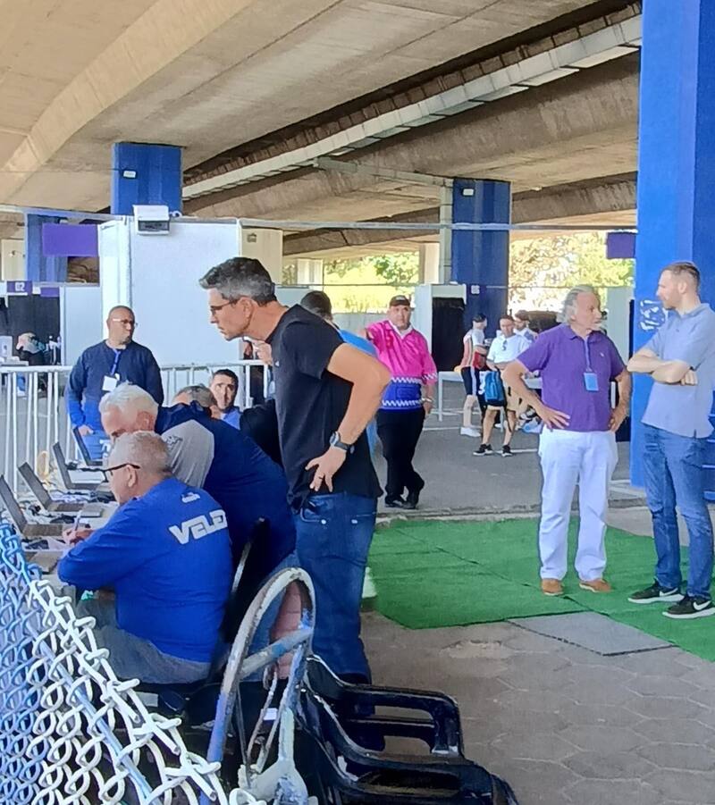 Mauricio Pellegrino votó en las elecciones presidenciales de Vélez Sarsfield.