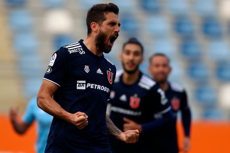 Durante su etapa en Universidad de Chile. Foto: Aton.