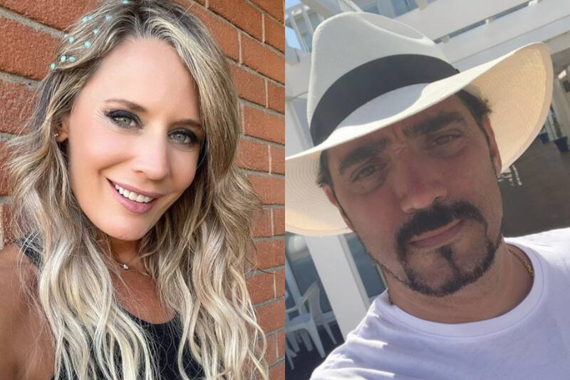 Fotos de redes sociales de Rocío Marengo y Eduardo Fort/ Instagram