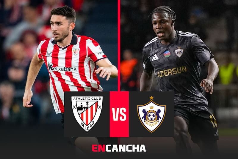 Los rojiblancos reciben al conjunto azerí por la tercera fecha de la UEFA Champions League. Foto: RRSS Athletic Club y Qarabag FK.