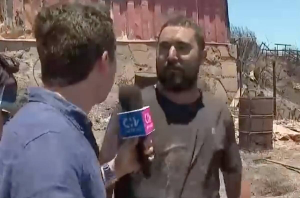 "No haga preguntas huev...": Humberto Sichel protagoniza tenso cruce con entrevistado en Viña del Mar