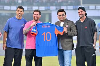 VIDEO | Continúa la locura por Lionel Messi en la India: así lo recibieron en Nueva Delhi