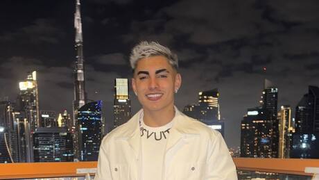 VIDEO | ¡Tremendo! Jordhy Thompson celebró Año Nuevo en Dubái con impactante show de luces y fuegos en el Burj Khalifa